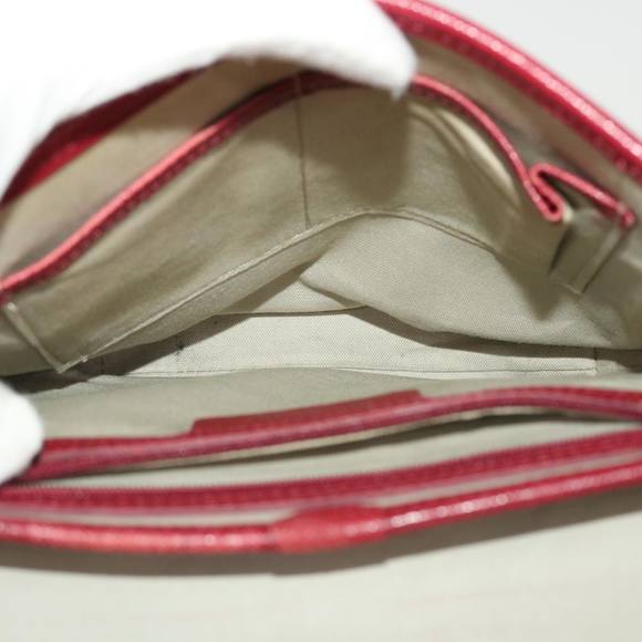 BURBERRY Nova Check Shoulder Bag Nylon Beige Auth 42722 - Picture 12 of 16